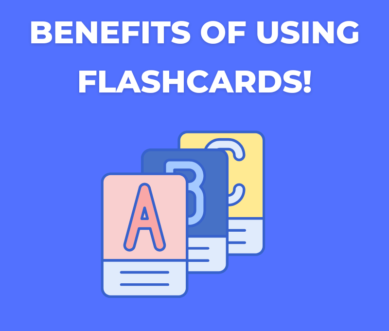 Benefits of using flashcards for memory improvement and effective studying